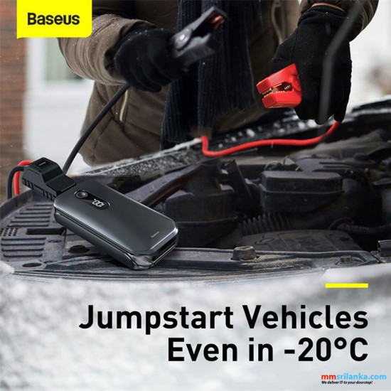 Baseus Jump Starter Booster Power Bank 12000 mAh 12 V (1000 A / 600 A)